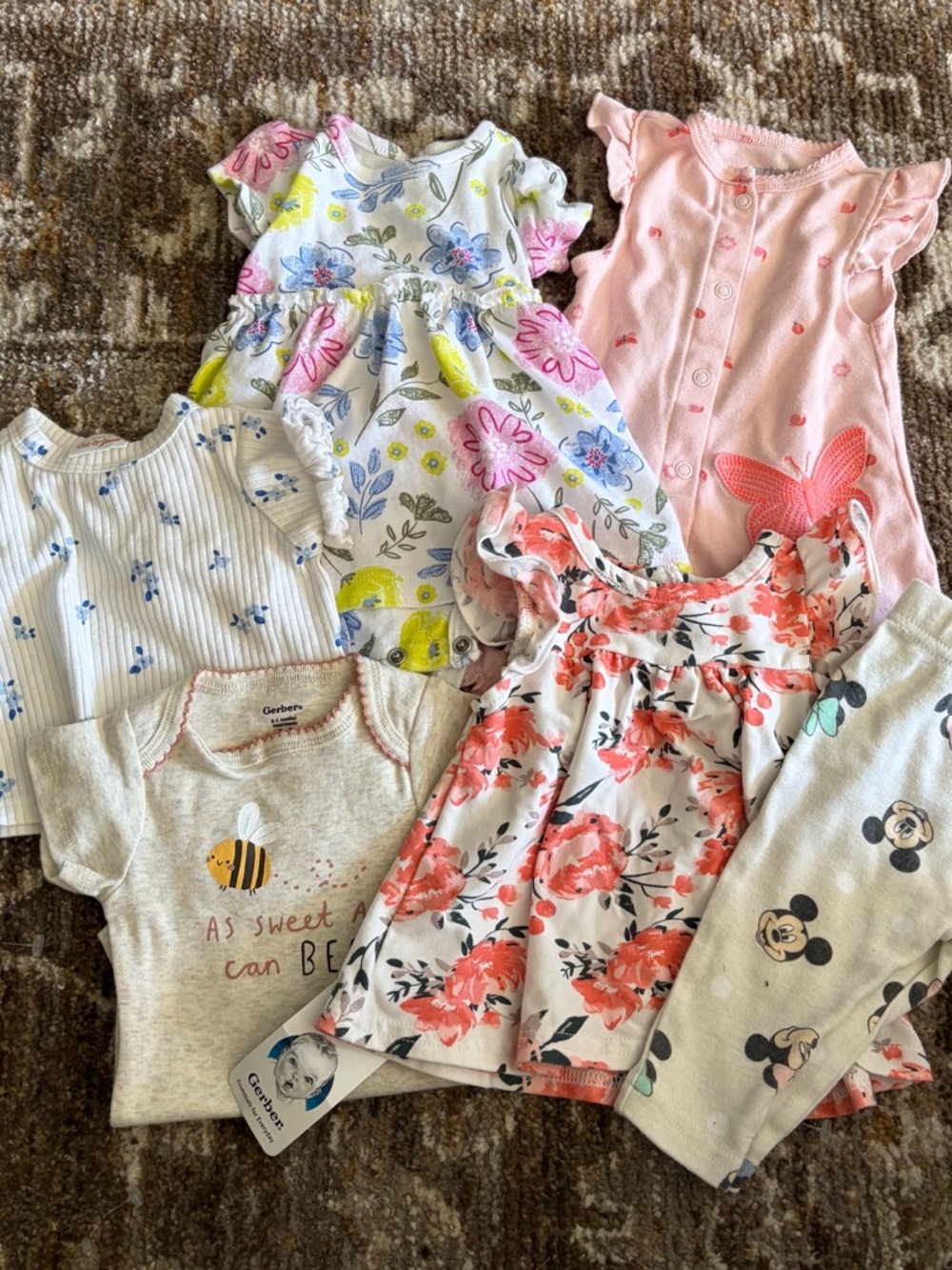 Baby girl bundle 0-3 months various brands